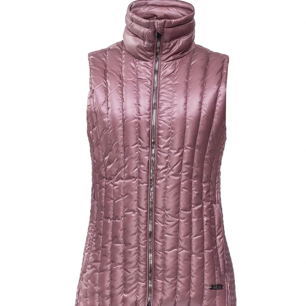 Calvin Klein Performance Small Petite Premium Down Quilted Vest  Security Pocket